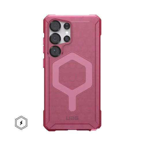 UAG Urban Armor Gear tok ESSENTIAL ARMOR MAGNET beépített mágnessel SAMSUNG S25 Ultra 5G berry színben