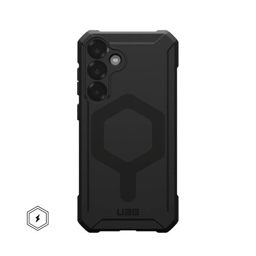 UAG Urban Armor Gear tok ESSENTIAL ARMOR MAGNET beépített mágnessel a SAMSUNG S25 Plus 5G fekete modellhez