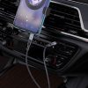 HOCO cable AUX Jack 3,5 mm (férfi) to Jack 3,5 mm (férfi) UPA23 1 m metal szürke