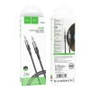 Cable AUX Jack 3,5 mm to Jack 3,5 mm Hoco 1 m UPA23 metal gray
