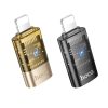 HOCOtöltőOTG Lightning (férfi) to Type C (női) UA36A transparent arany