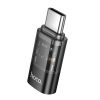 Adapter USB C to Lightning Hoco UA36D átlátszó fekete