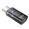 Adapter USB C to Lightning Hoco UA36D átlátszó fekete