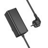 HOCO extension cord 1 socket + USB A + 3 x Type C PD QC3.0 3A 67W NS9 2 m fekete