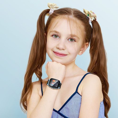 HOCO okosóra gyerekeknek hívás funkcióval 4G Y104 kék