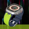 WiWU - Wi-WB015 Kylin Watch Band 42/44/45/49mm - fluoreszkáló zöld