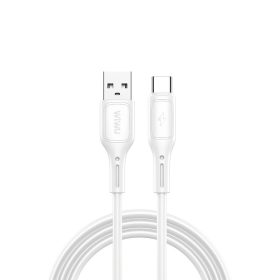   WiWU - Starlink Series Adatkáble Wi-C001 USB A to USB C 2,4A - fehér