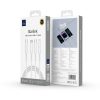 WiWU - Starlink Series Adatkáble Wi-046E 3w1 USB C to USB C, Micro USB, Lightning 60W 1m - fehér