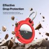 DUX DUCIS secure Tok tartós PC anyagból az Apple AirTag számára (4 darabos csomag)