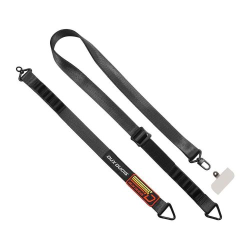 DUX DUCIS Outdoor Cross Body - keresztpántos telefontok - fekete