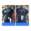 DUX DUCIS Outdoor Cross Body - keresztpántos telefontok - fekete