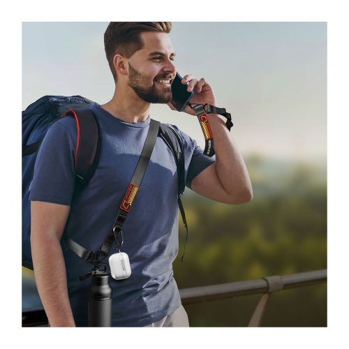 DUX DUCIS Outdoor Cross Body - keresztpántos telefontok - fekete