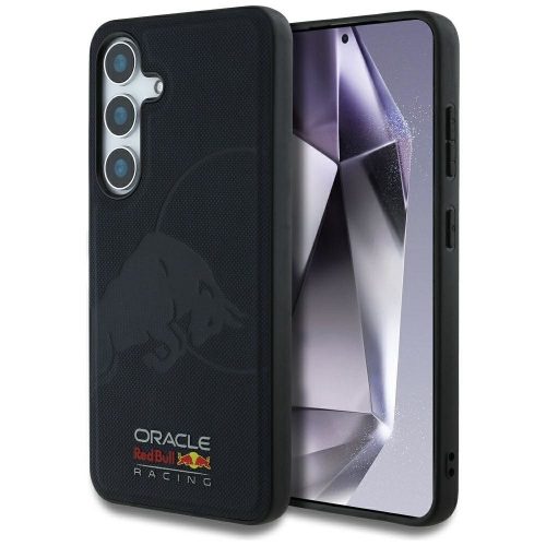 piros BULL futerał do SAMSUNG S25 RBHMS25S24PUBUFV (Magnetic Meshed PU W/ Debossed Bull) tengerész