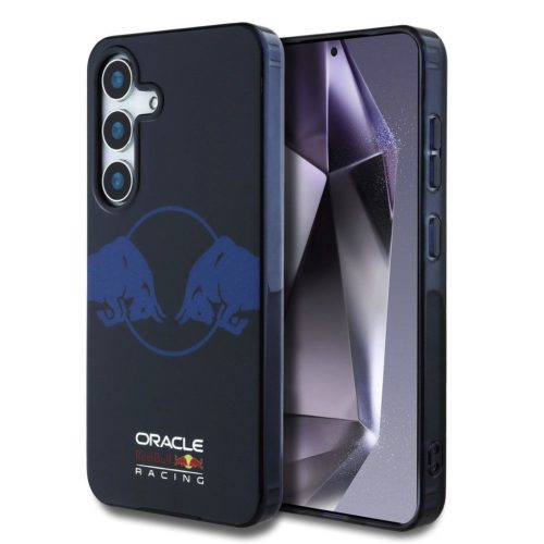 piros BULL futerał do SAMSUNG S25 RBHMS25S24HIDBV (Magnetic IML Transparent PC Two Bulls) tengerész