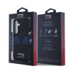 piros BULL futerał do SAMSUNG S25 RBHMS25S24HIDBV (Magnetic IML Transparent PC Two Bulls) tengerész