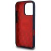 piros BULL tok IPHONE 16 Pro Max-hoz, kompatibilis a MagSafe-fel RBHMP16X24SIOLVR (Szilikon ORBR20 Logó Piros Bélés) sötétkék