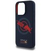 piros BULL tok IPHONE 16 Pro Max-hoz, kompatibilis a MagSafe-fel RBHMP16X24SIOLVR (Szilikon ORBR20 Logó Piros Bélés) sötétkék