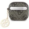 GUESS case for APPLE AirPods 4 GUA4P4E4CDW (PU 4G W/ Strass Charm) brown