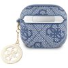 GUESS case for APPLE AirPods 4 GUA4P4E4CDB (PU 4G W/ Strass Charm) blue