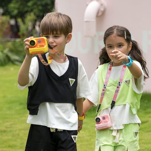 PICOCICI printing kids camera K27 rózsaszín