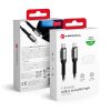FORCELL F-ENERGY C259 cable Type C to Lightning PD 3A 27W Cafule 0,5 m black