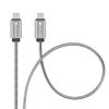 FORCELL F-ENERGY Metal C239 cable Type C to Type C PD QC4.0 5A 100W E-mark 2 m silver