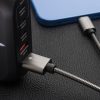 FORCELL F-ENERGY Metal C237 cable Type C to Type C PD QC4.0 3A 60W 2 m silver
