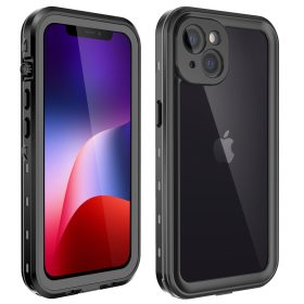 Waterproof case SHELLBOX DOT for IPHONE 13 black