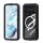 Waterproof case SHELLBOX MARS with metal ring for SAMSUNG S25 black