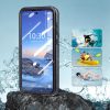 Waterproof case SHELLBOX A36 / A37 for SAMSUNG A36 / A37 black