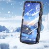 Waterproof case SHELLBOX A36 / A37 for SAMSUNG A36 / A37 black