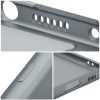 METALLIC tok IPHONE 16e (SE 4 2025) készülékhez szürke
