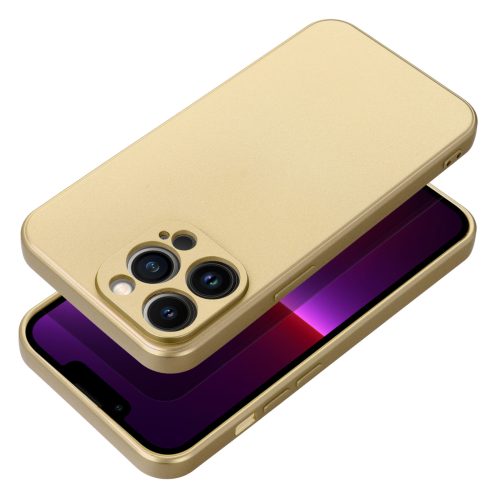 METALLIC tok IPHONE 16e (SE 4 2025) készülékhez arany színben