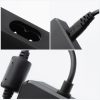 FORCELL F-ENERGY E856 uniwersal laptop charger 90W (6 adaptors) - czarny