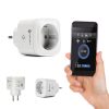 FORCELL F-ENERGY EU02 Smart Plug 230V with WiFi, programmer and Tuya/Amazon Alexa support - fehér