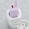 FORCELL F-ENERGY EU02 Smart Plug 230V with WiFi, programmer and Tuya/Amazon Alexa support - fehér