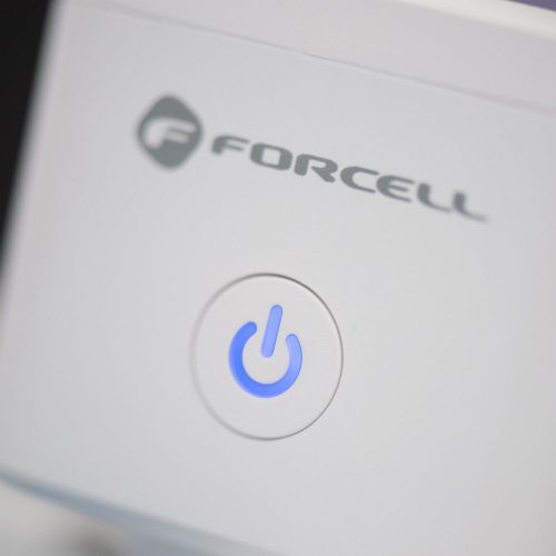 FORCELL F-ENERGY EU02 Smart Plug 230V with WiFi, programmer and Tuya/Amazon Alexa support - fehér