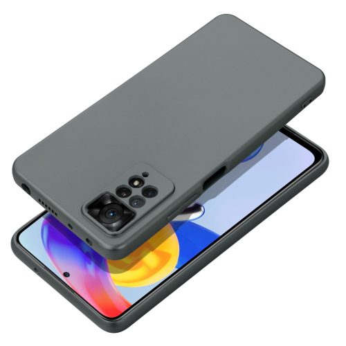 METALLIC tok XIAOMI redmi NOTE 14 4G-hez (GLOBAL - 164,84mm x 78,15mm x 8,16mm) szürke