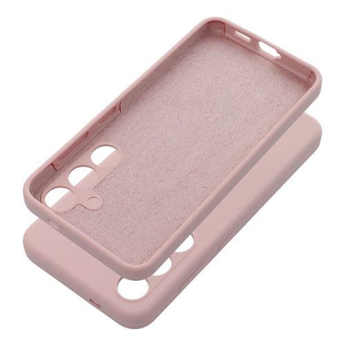 Case SILICONE 2mm for XIAOMI REDMI NOTE 14 4G (GLOBAL - 164,84mm x 78,15mm x 8,16mm) sand pink