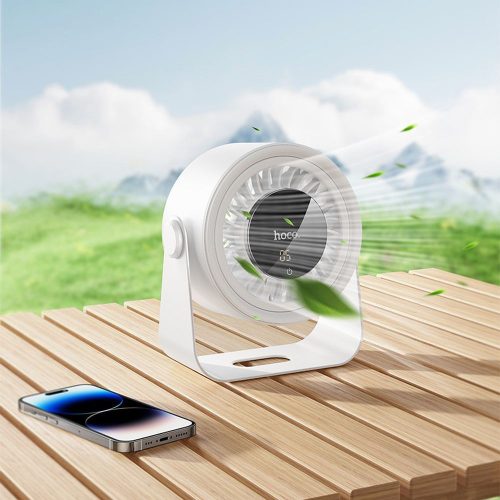 HOCO asztali ventilátor HX66 fehér