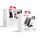 Forcell F-ENERGY Simply Charge 3in1 kompatibilis a Apple Watch és Samsung Watch szürke színben
