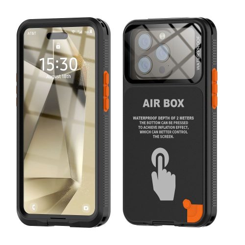 Vízálló tok SHELLBOX AIRBOX 6.1 univerzális fekete