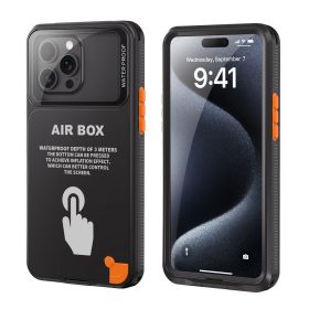 Waterproof case SHELLBOX AIRBOX 6.7 universal black