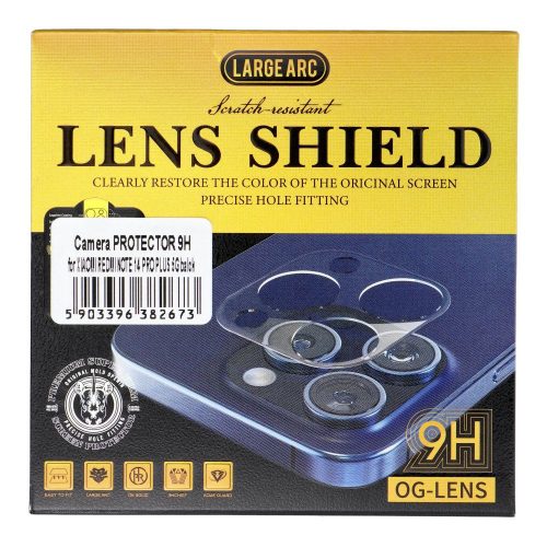 Camera PROTECTOR 9H  XIAOMI NOTE 14 PRO PLUS 5G fekete