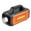 HOCO powerbank 10000 mAh autós vészhelyzeti indítóval, kompresszorral és LED lámpával 18W QS4 narancs-fekete