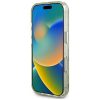 GUESS tok az IPHONE 16 Pro Max készülékhez, kompatibilis a MagSafe technológiával GUHMP16XHFLPEDN (IML Fém Csillogó Virágok Háromszög) zöld
