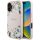 GUESS tok IPHONE 16-hoz kompatibilis MagSafe GUHMP16SPGNMPLMP (PU Grained Flowers Classic Logo) rózsaszín