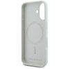 KARL LAGERFELD tok IPHONE 16-hoz, kompatibilis MagSafe-fel KLHMP16SSKCHTCE (Szilikon KC Heads) bézs