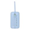 VEGER powerbank 10000 mAh beépített Type C / Lightning kábelekkel PD QC3.0 35W K1 (W1188) égszínkék