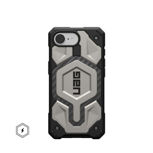 UAG Urban Armor Gear tok MONARCH PRO, MagSafe kompatibilis, IPHONE 16e titanium számára
